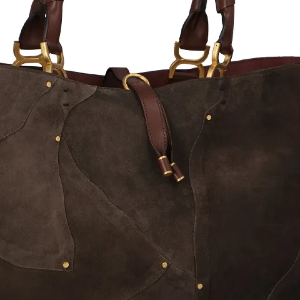 Chloé Leather totes Brown Dames