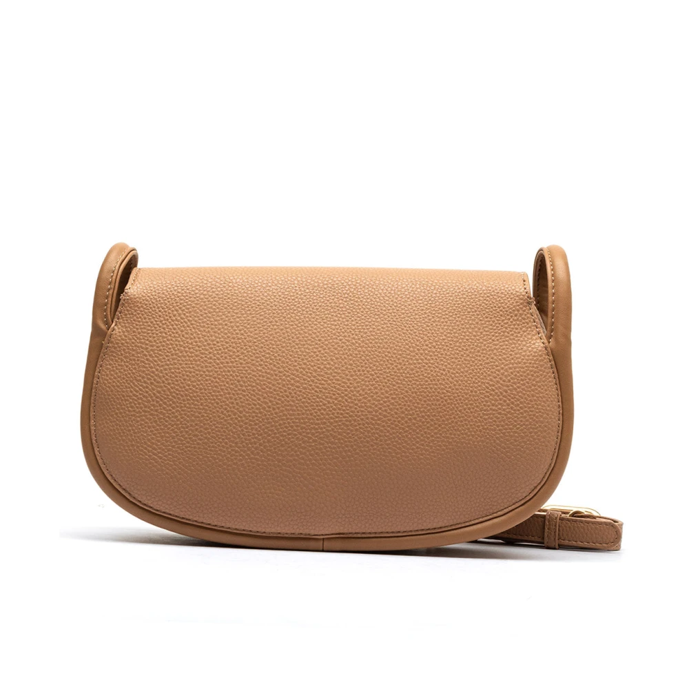 Valentino by Mario Valentino Vinyl Schoudertas Beige Dames