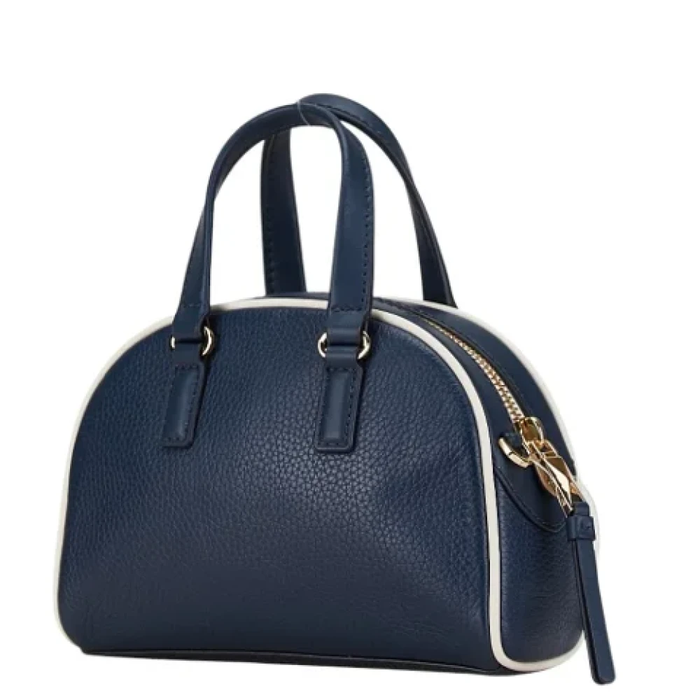 Michael Kors Pre-owned Leather handbags Blue Dames