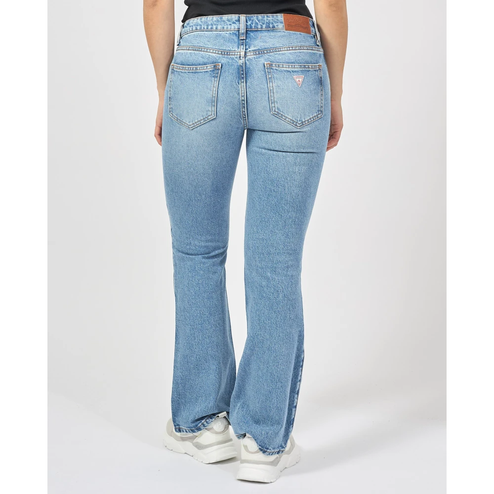 Guess Bootcut Blauwe Denim Jeans Blue Dames