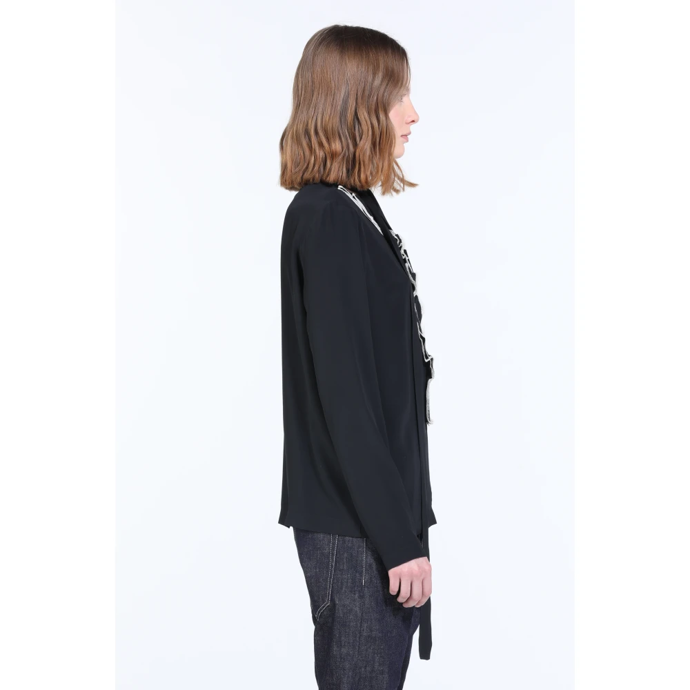 N21 Zwarte Herenoverhemd Black Dames