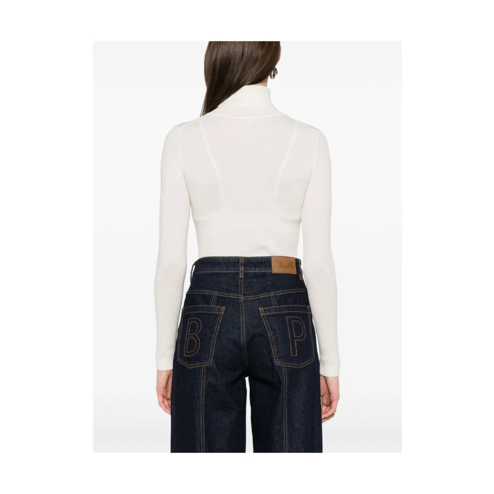 BAUM UND PFERDGARTEN Midnight Blue Jeans met knoop- en ritssluiting Blue Dames