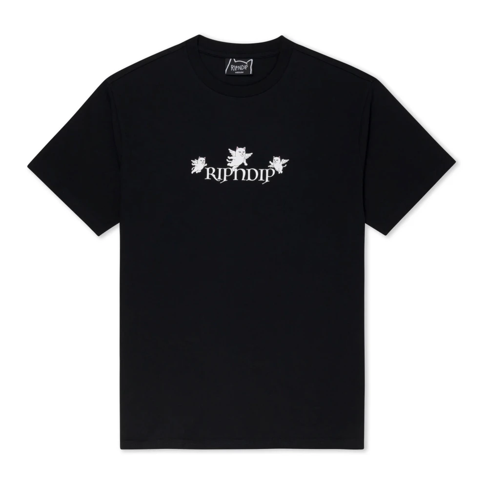 Ripndip Coole Kat Grafische T-shirt Black Heren