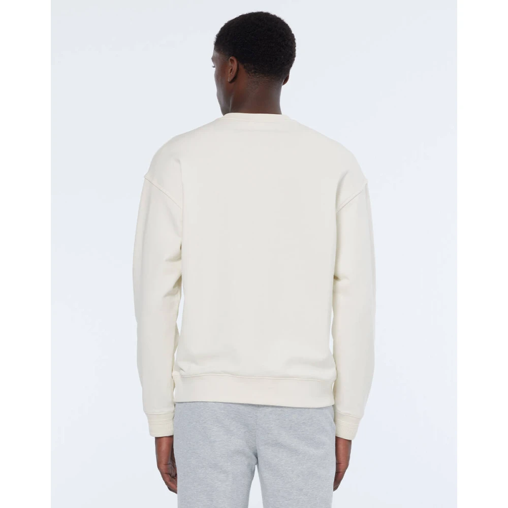 Scotch & Soda Geborduurd borst artwork sweatshirt White Heren