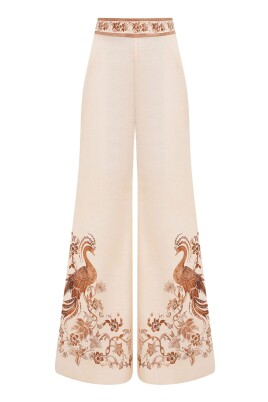pantalon-beige-ascension-flare-pour-femmes