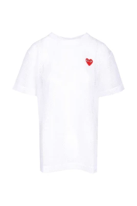 Crew Neck Mesh T-Shirt