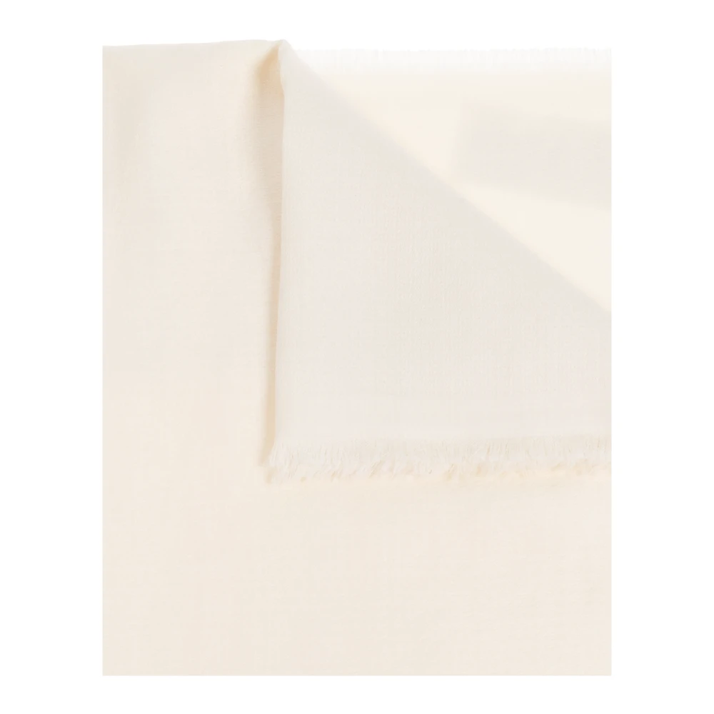 Max Mara Sjaal Curvone Beige Dames