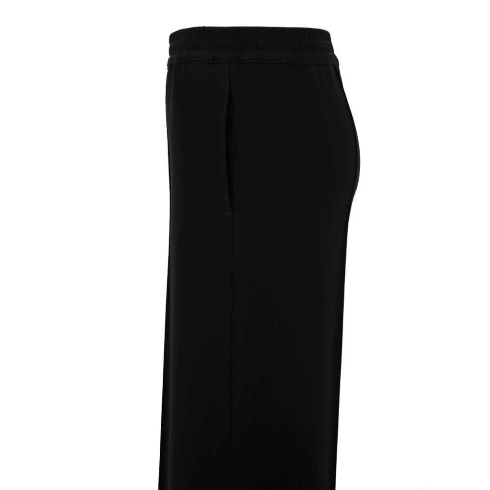 Aspesi Wijde Broek Black Dames