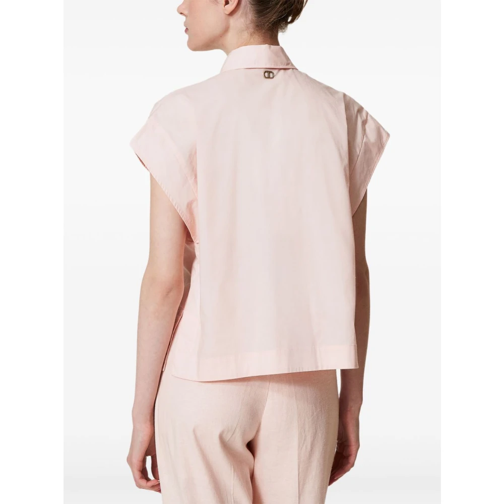 Twinset Roze Shirt Set Stijlvol Pink Dames