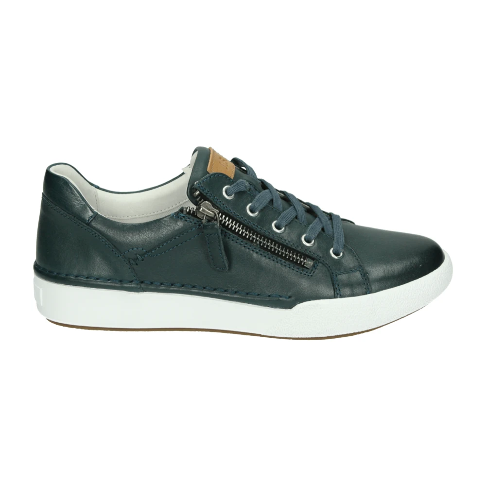 Josef Seibel Blauwe Sportieve Lage Damesschoenen Dames Schoenen