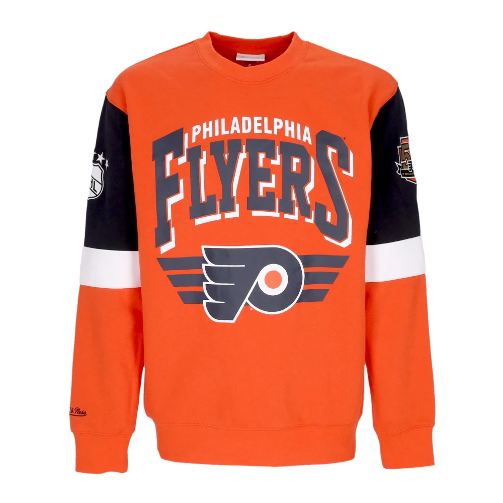 Mitchell & Ness NHL All Over Crew Sweatshirt Multicolor Heren