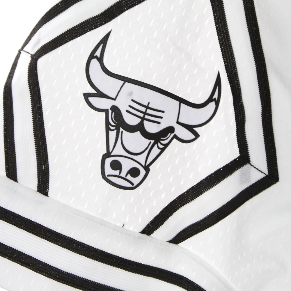 Mitchell & Ness Chicago Bulls Basketbalshorts Swingman Hardwood Classics White Heren
