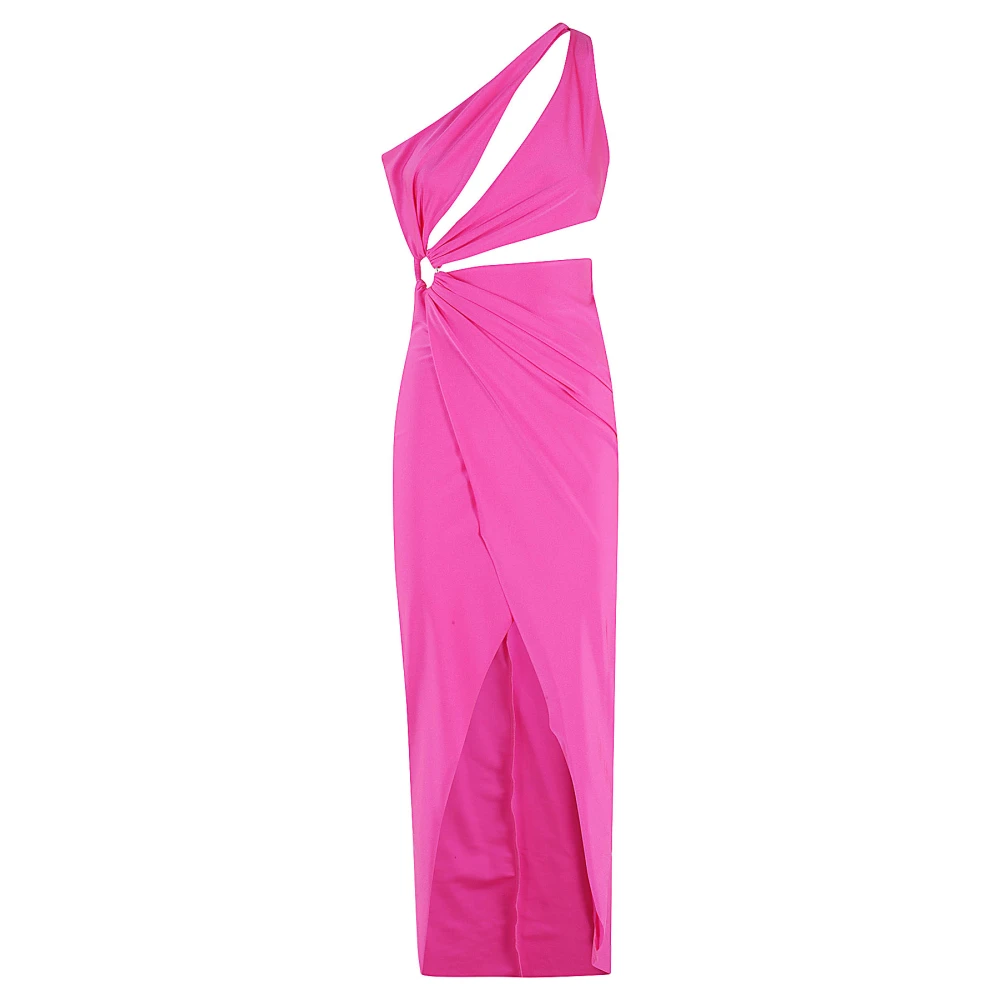 Amen Lycra Cut Out Jurk Pink Dames