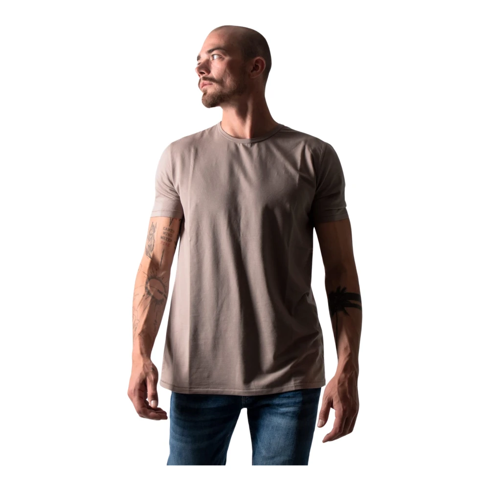 Kiefermann Taupe Hero T-Shirt Beige Heren