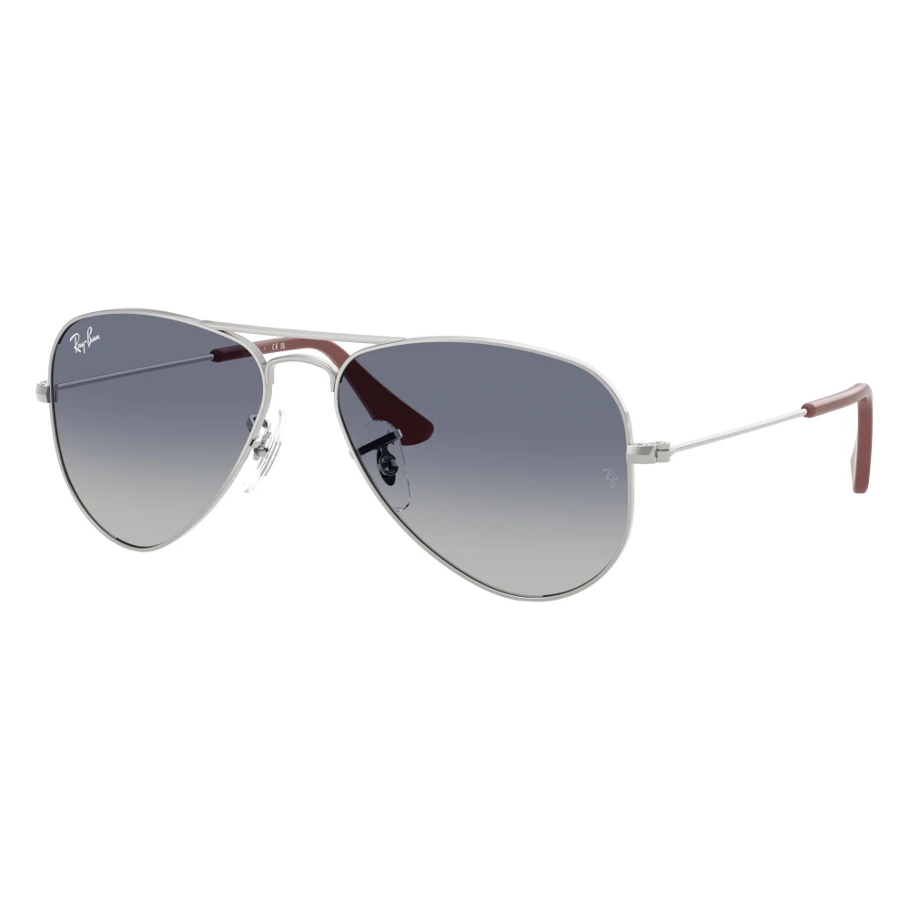 Ray - Ban Silver Kid Rj9506s Junior Aviator 212/4L Sunglasses Metal Pilot Normal Nuanced - Image 2