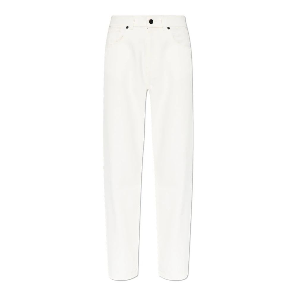 The Mannei Hoge taille jeans 'Camani' White Dames