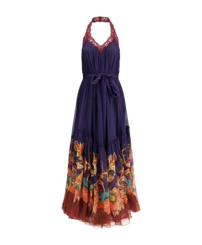 boho-style-silk-floral-print-dress