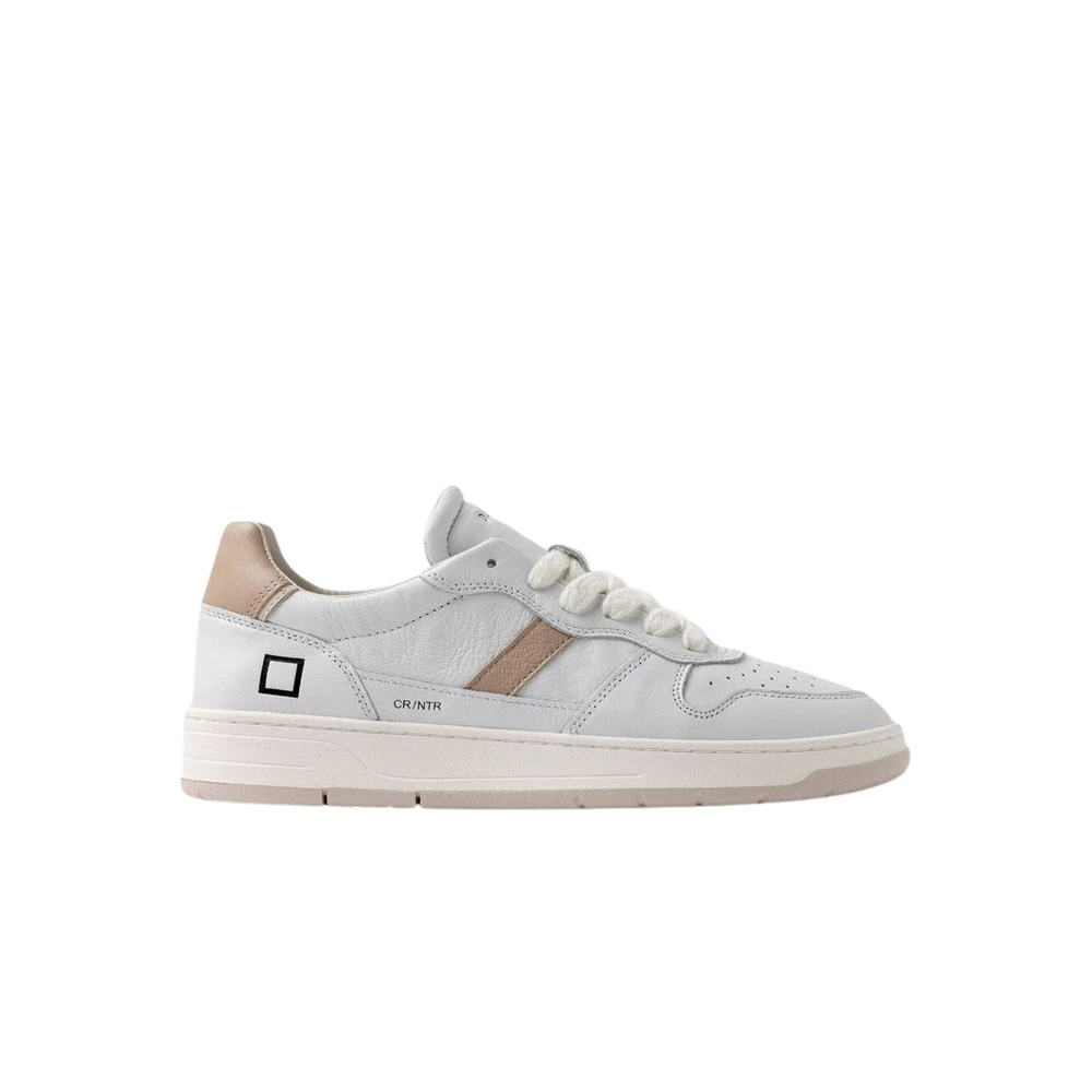 D.a.t.e. Uomo Bianco Scarpe, 42 Eu, New,