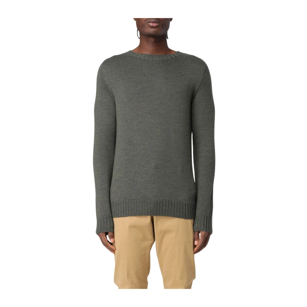 Dondup Ronde hals trui Green Heren