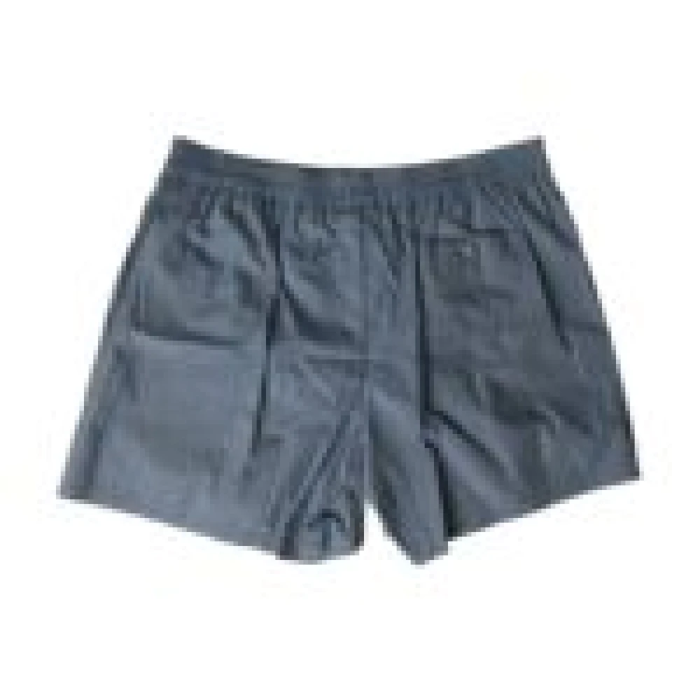 Dolce & Gabbana Blauwe Katoenen Boxershorts Ondergoed Blue Heren
