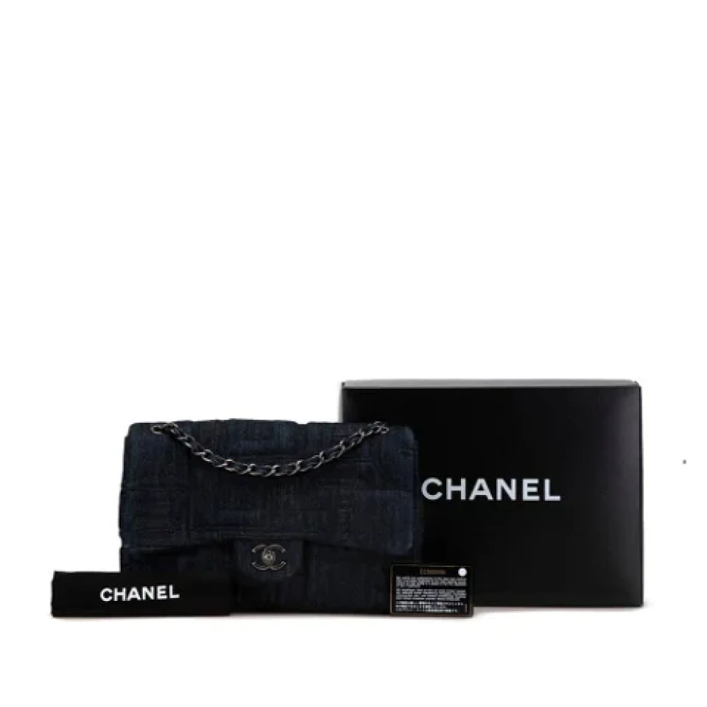 Chanel Vintage Pre-owned Denim chanel-bags Blue Dames