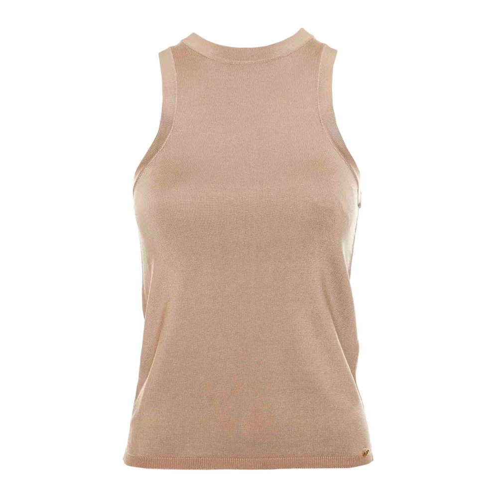 Anine Bing Noel Tanktop Beige Dames