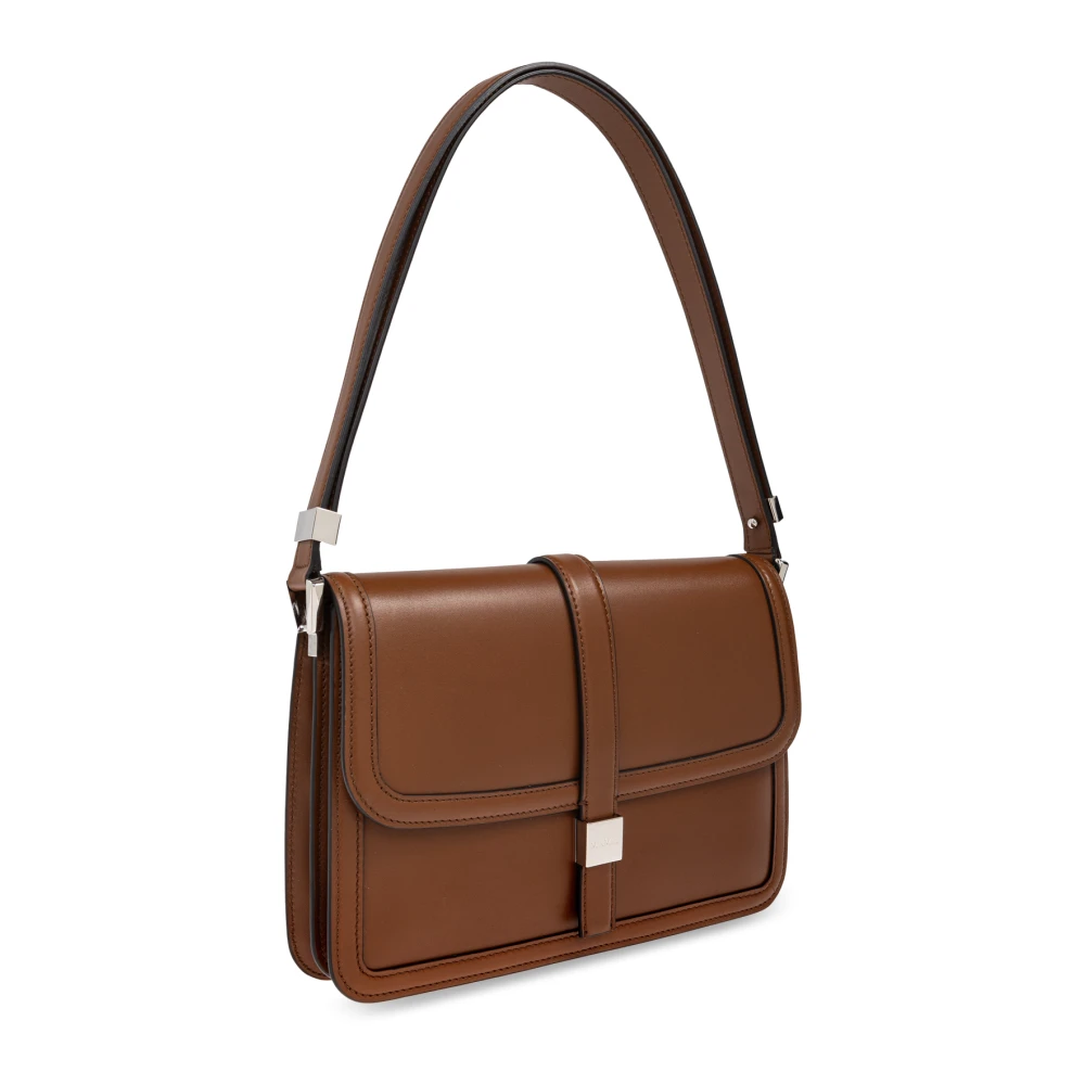 Max Mara Schoudertas Bianca Brown Dames
