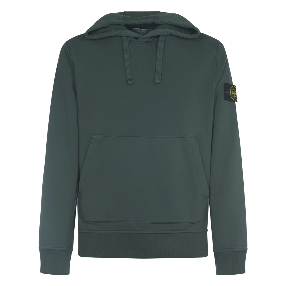 Stone Island Groene Sweaters voor Mannen Green Heren