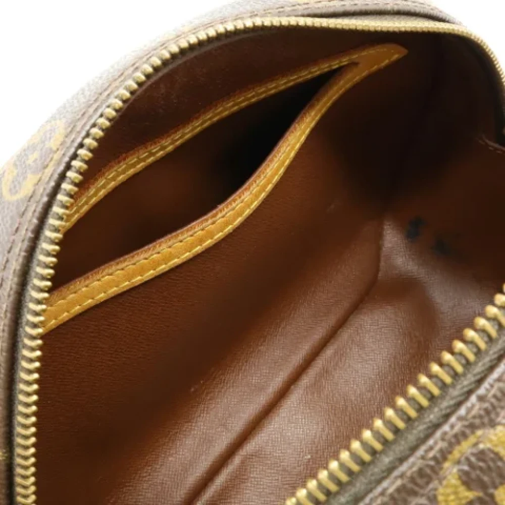 Louis Vuitton Vintage Pre-owned Fabric shoulder-bags Brown Dames