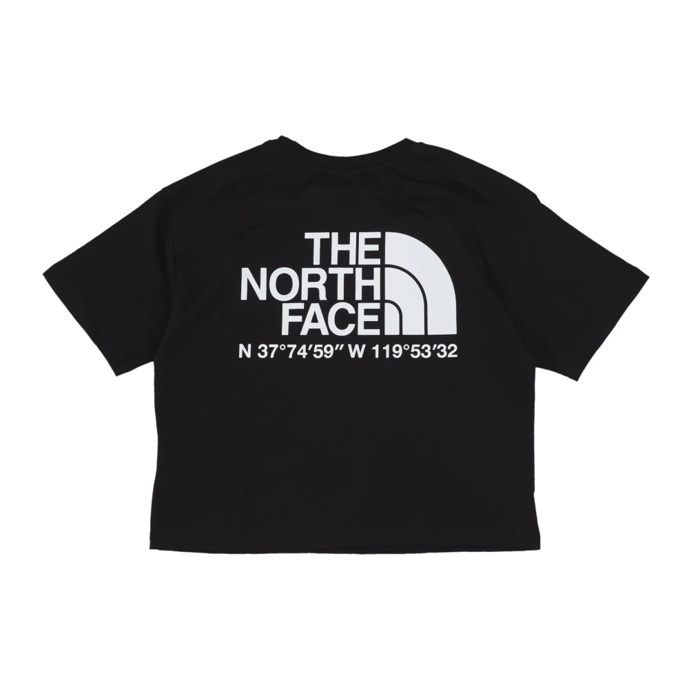 The North Face Zwart Coordinates Tee Streetwear Black Dames