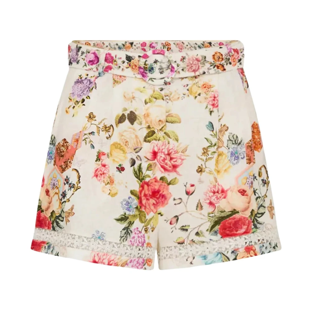 Dame, Shorts, Flerfarget, M