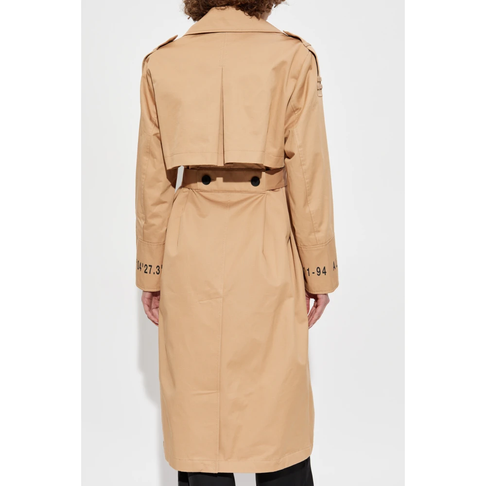 AllSaints Trench Demmi Beige Dames