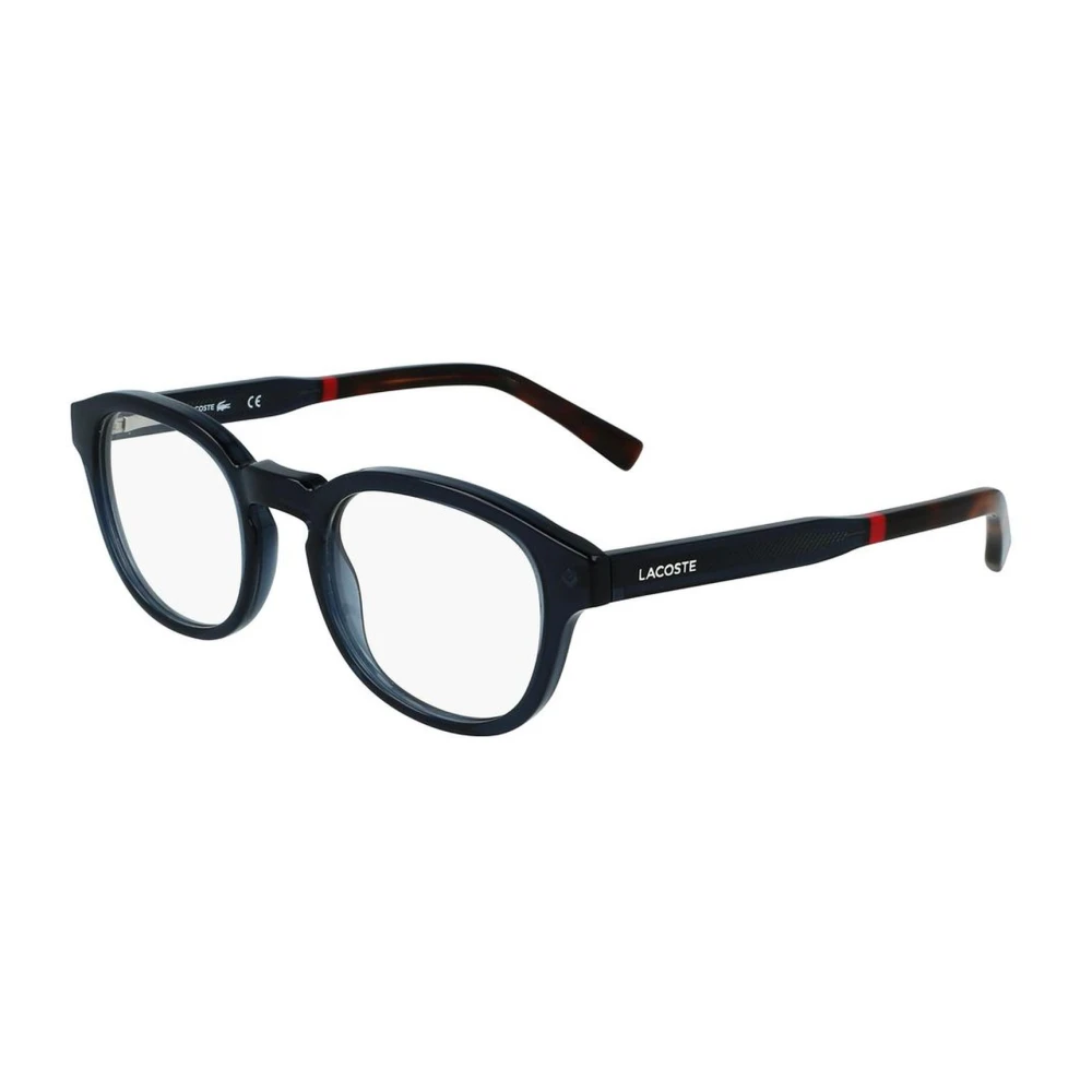 Lacoste Blauwe Injectie Zonnebril met Filter Blue Heren