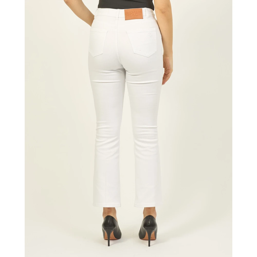 Silvian Heach Witte Skinny Jeans White Dames