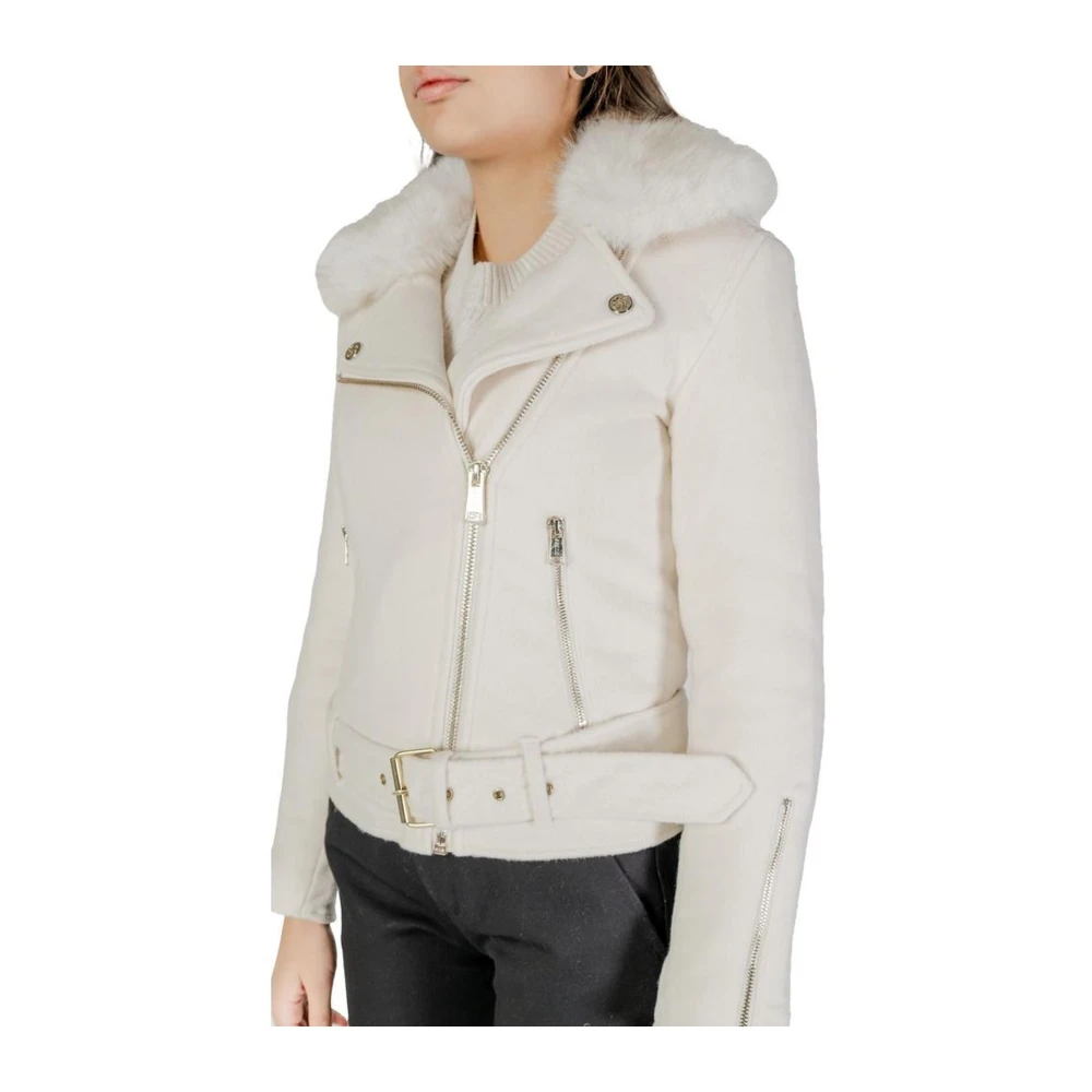 Guess Wolblend Jas & Jas Beige Dames