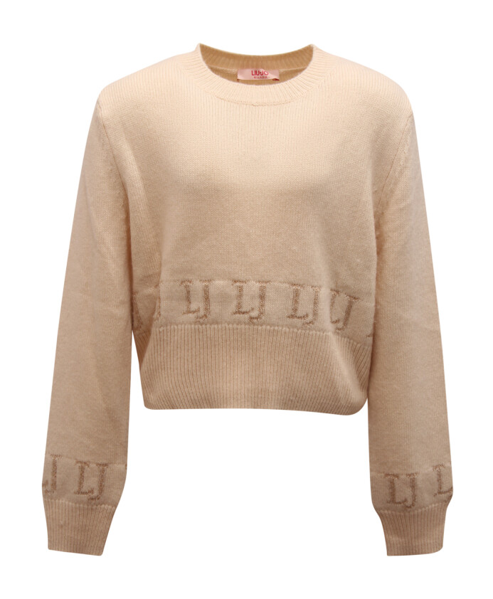 born-uldblandingsbluse-plume-gold-shine