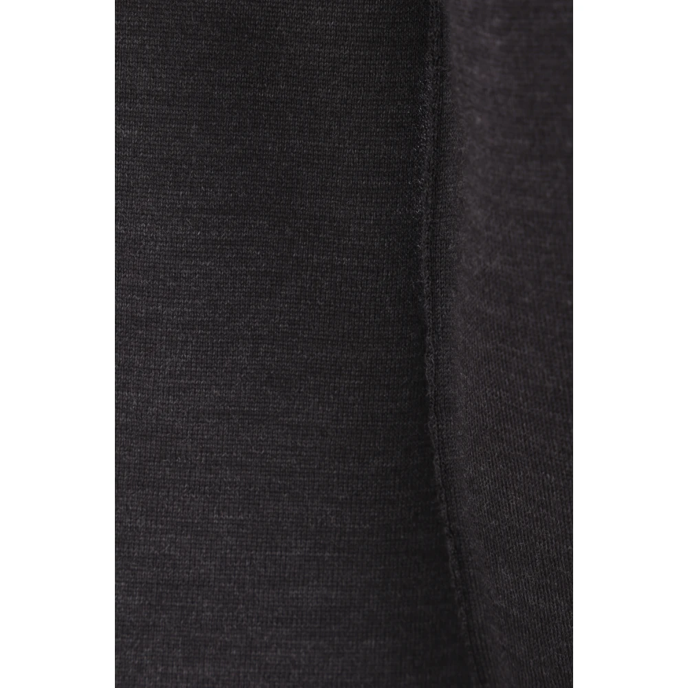 Maison Margiela Donkergrijze Wollen Sweater Work-in-Progress Gray Dames