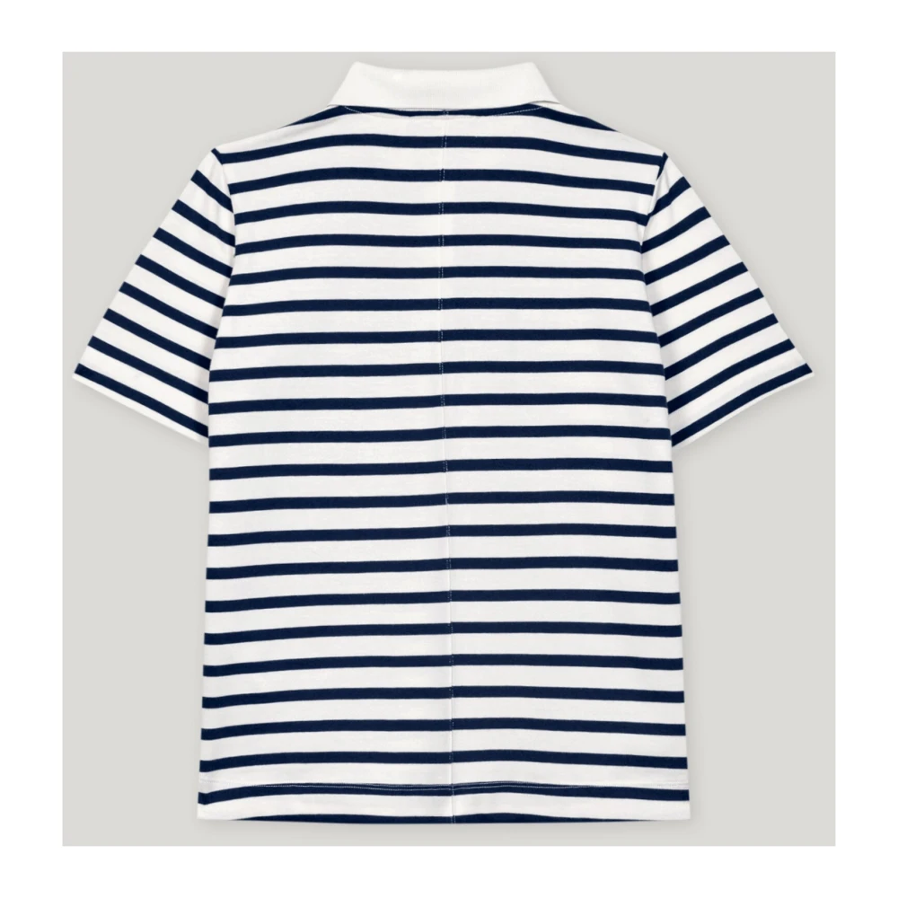 LUISA CERANO Gestreept katoenen poloshirt Multicolor Dames