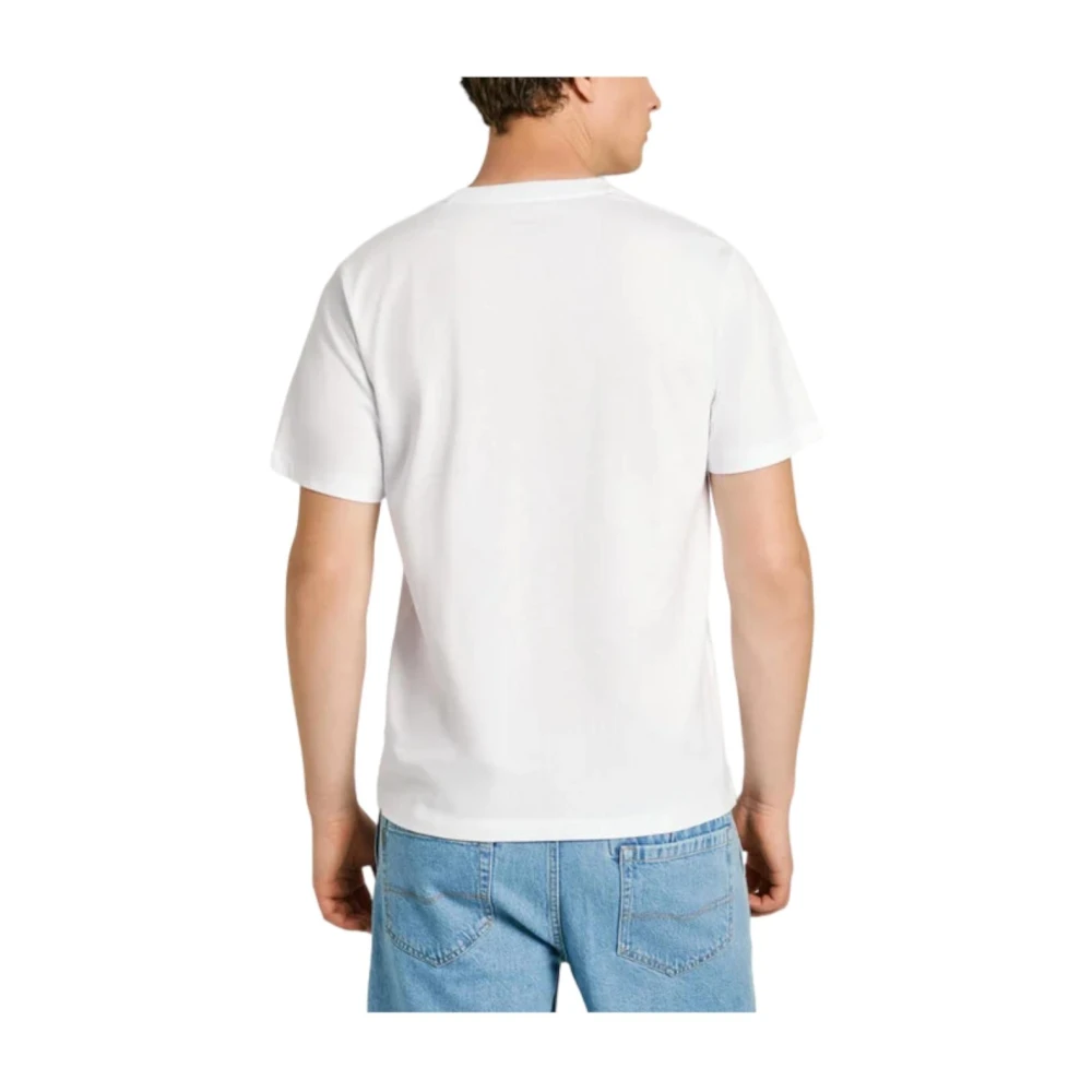 Pepe Jeans Heren Ronde Hals T-shirt White Heren