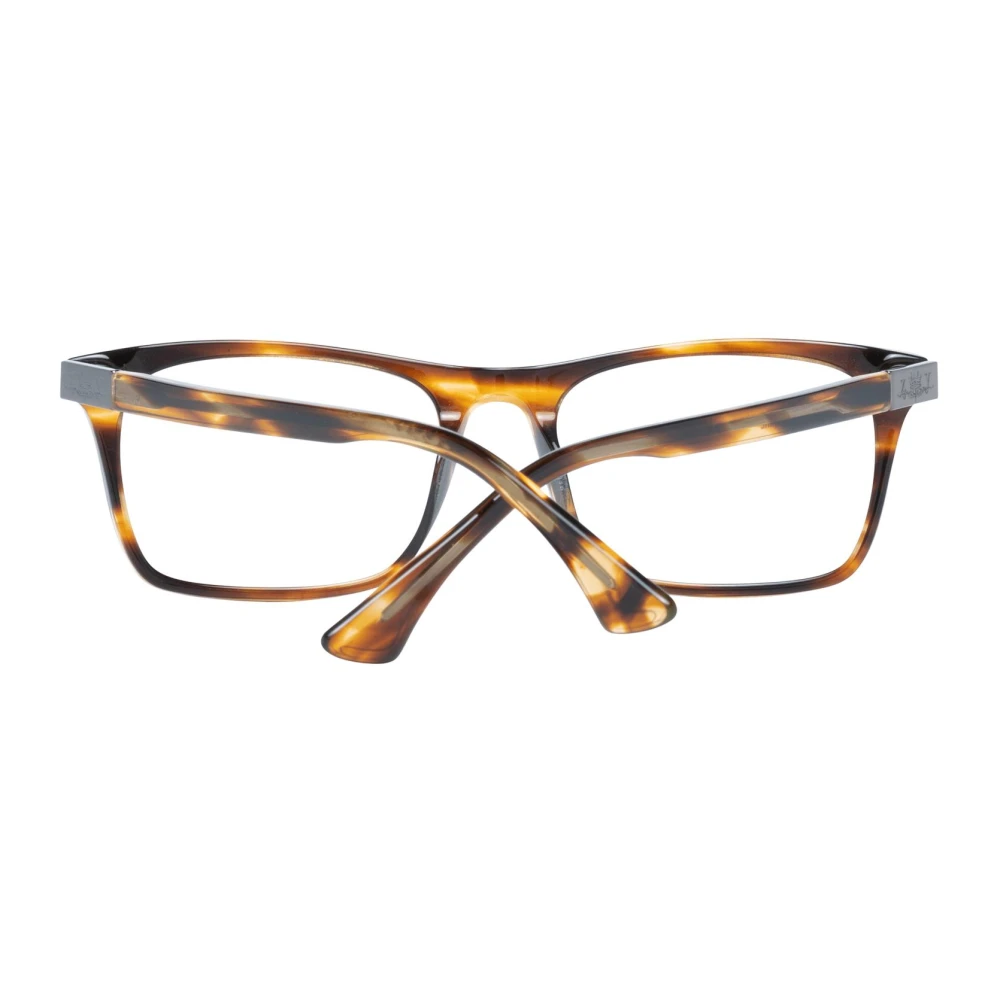 Zadig & Voltaire Stijlvolle bruine rechthoekige plastic optische monturen Brown Heren