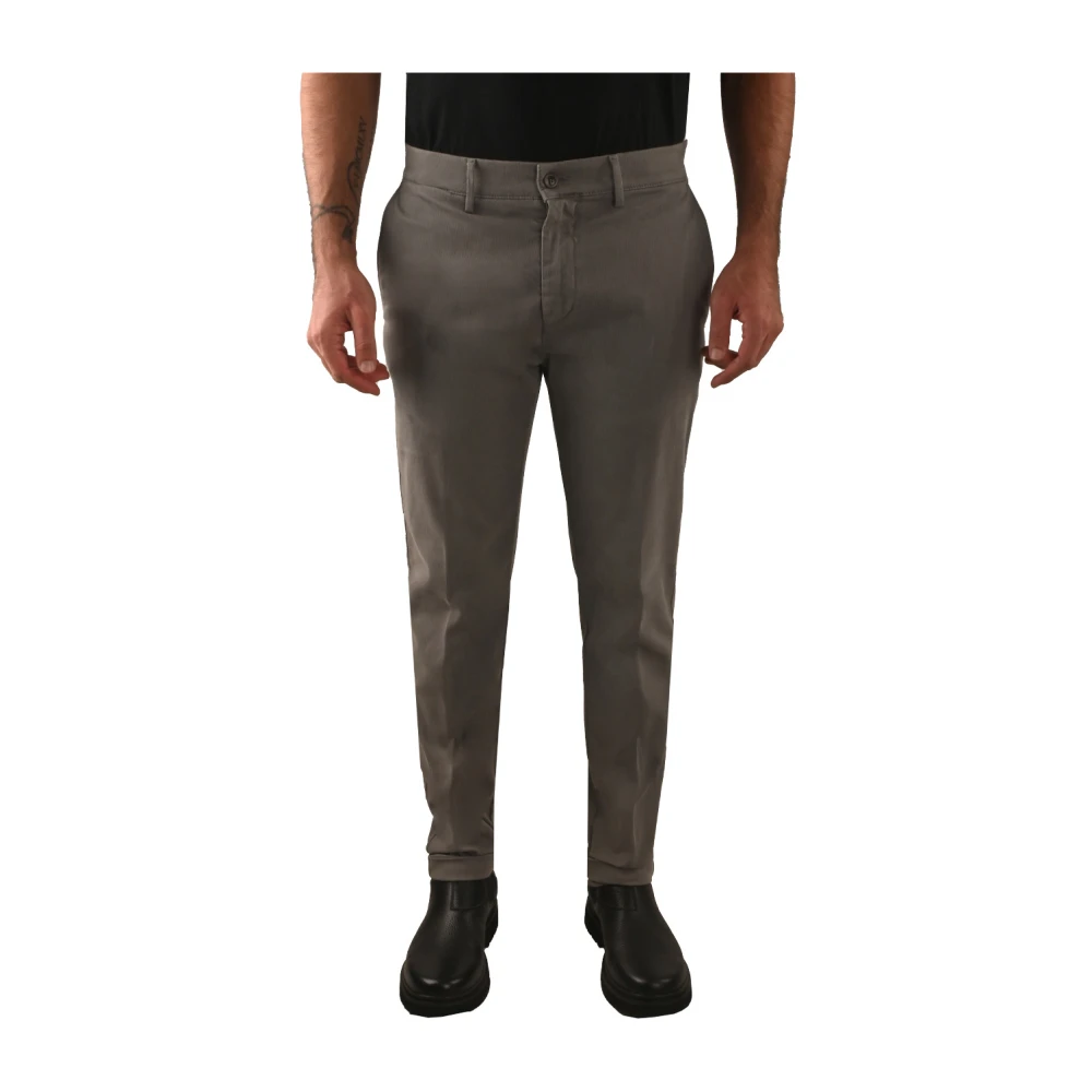 Harmont & Blaine Katoenen broek Gray Heren