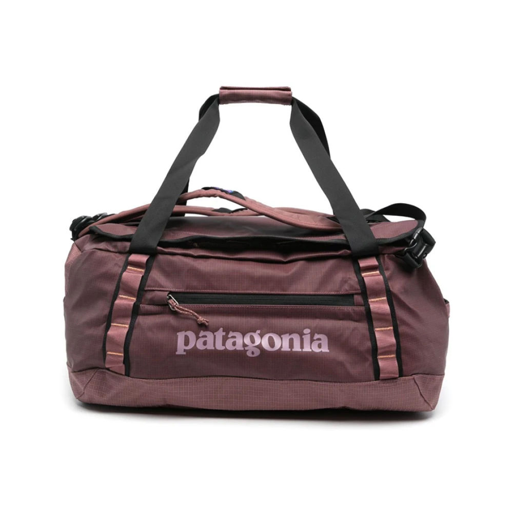 Patagonia Omkeerbare Duffel Rugzak met Logo Print Brown Heren