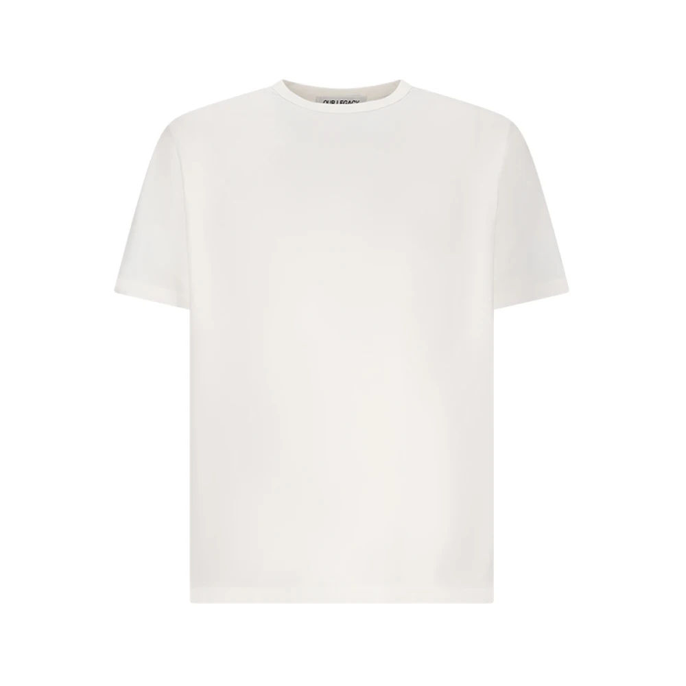 Our Legacy , T-Shirts, Male, White, Xl, New Box T-Shirt