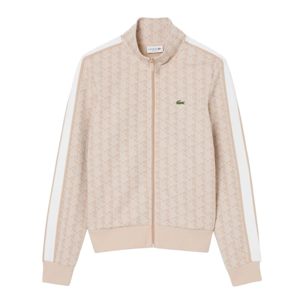Lacoste Uomo Beige Felpe, M, New,