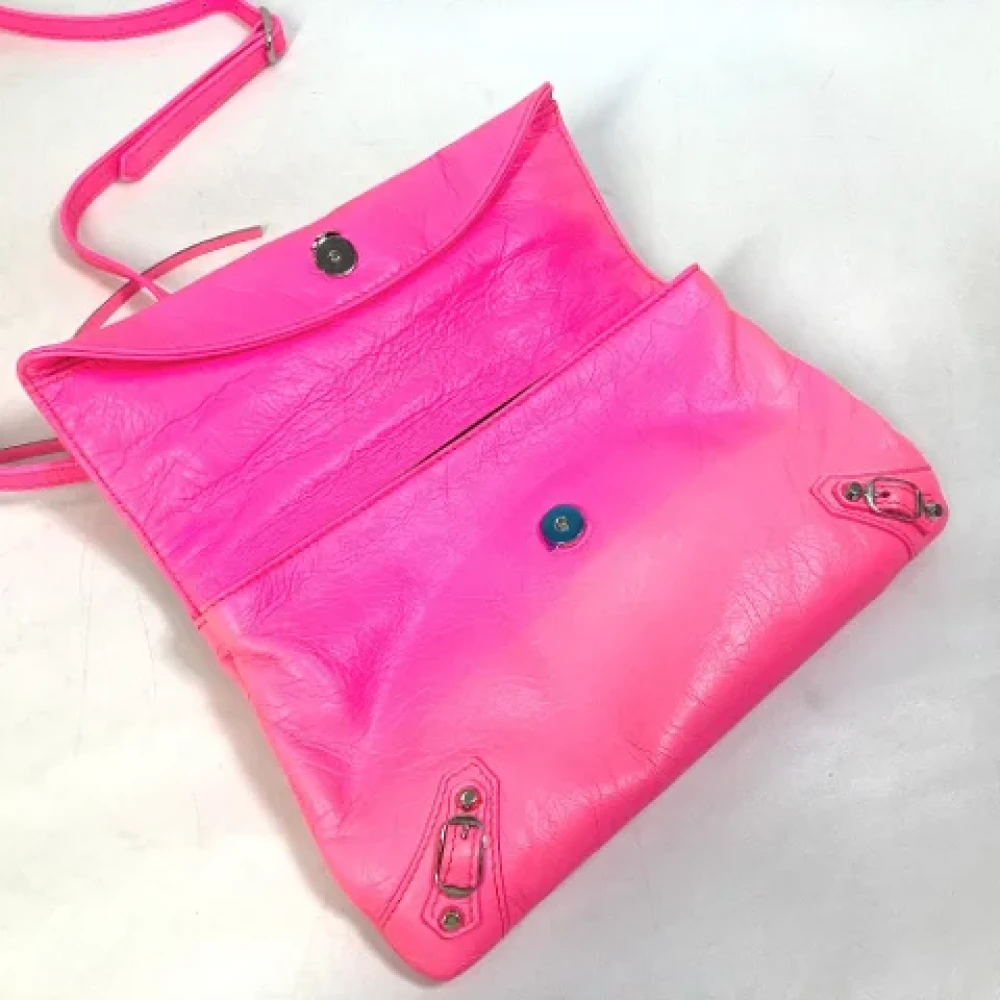 Balenciaga Vintage Pre-owned Leather balenciaga-bags Pink Dames