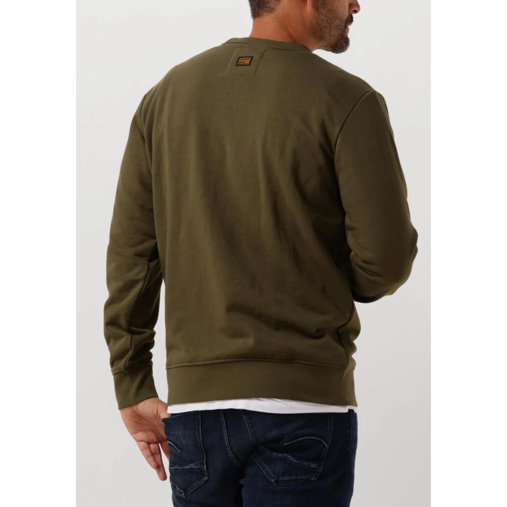 G-Star Olijfgroene Sweater Nifous R Green Heren