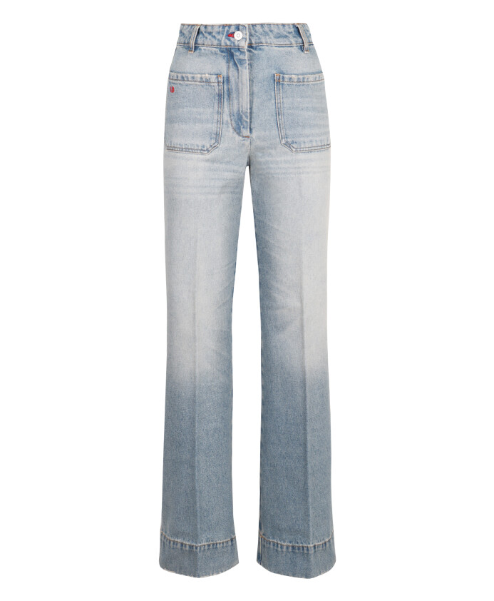 flared-high-rise-jeans-with-pockets