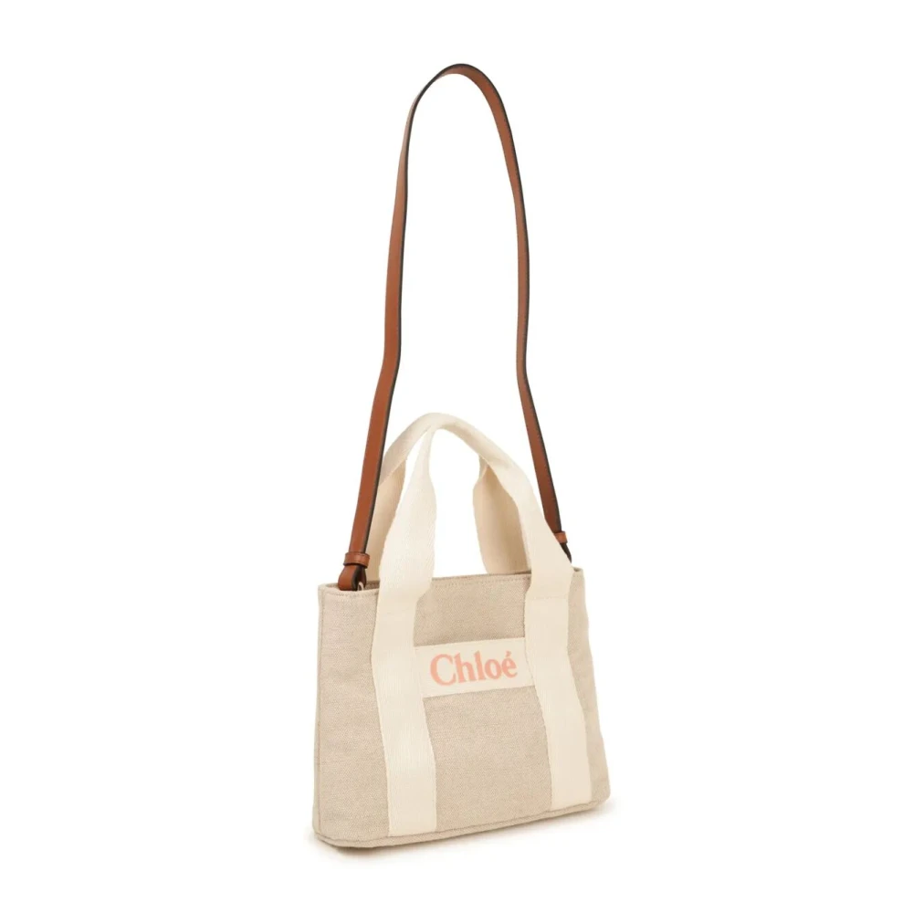 Chloé Palmboom Zonsondergang Tas Beige Unisex