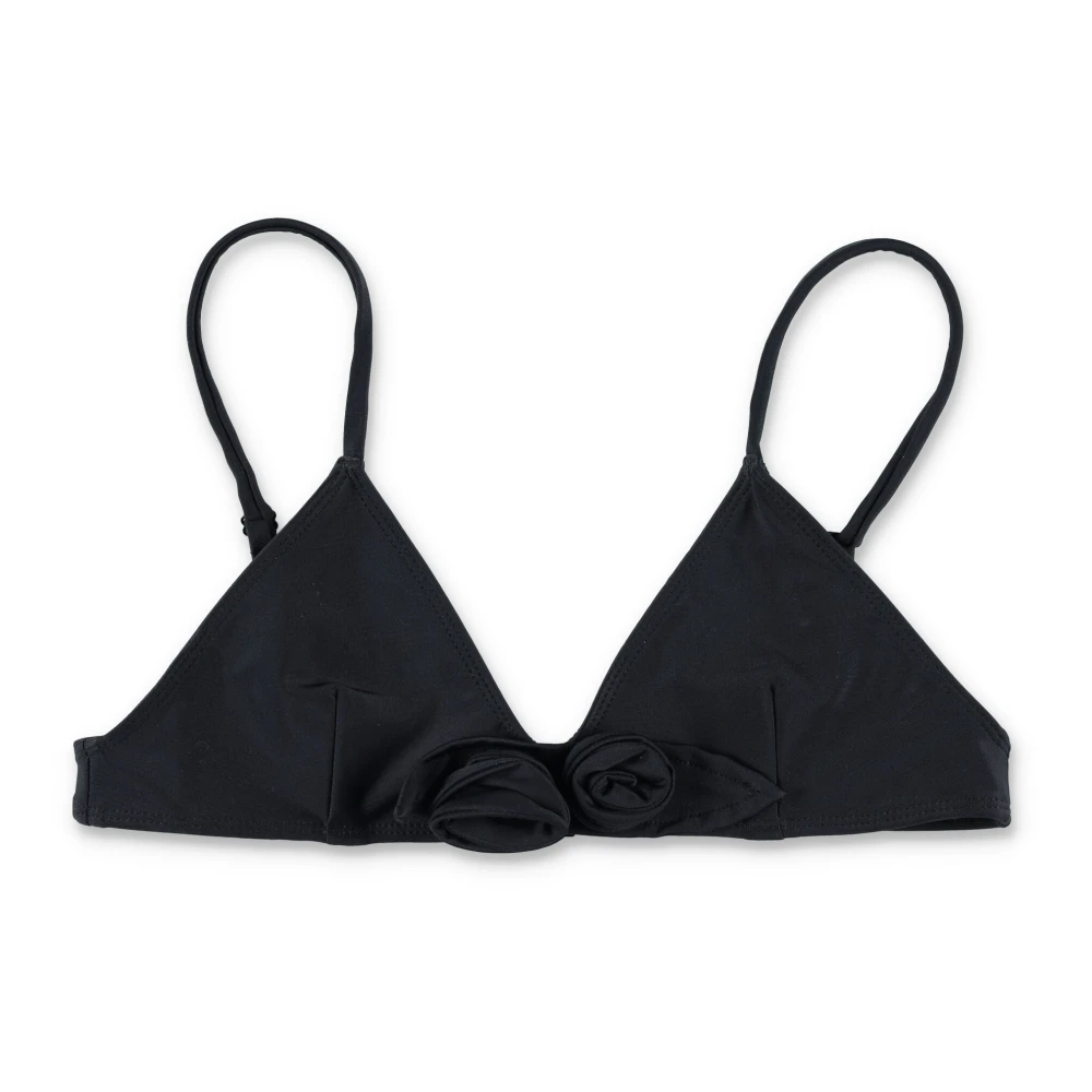 Coperni Women's Black Flower Bikini Set - Bikinis - S - Swimwear