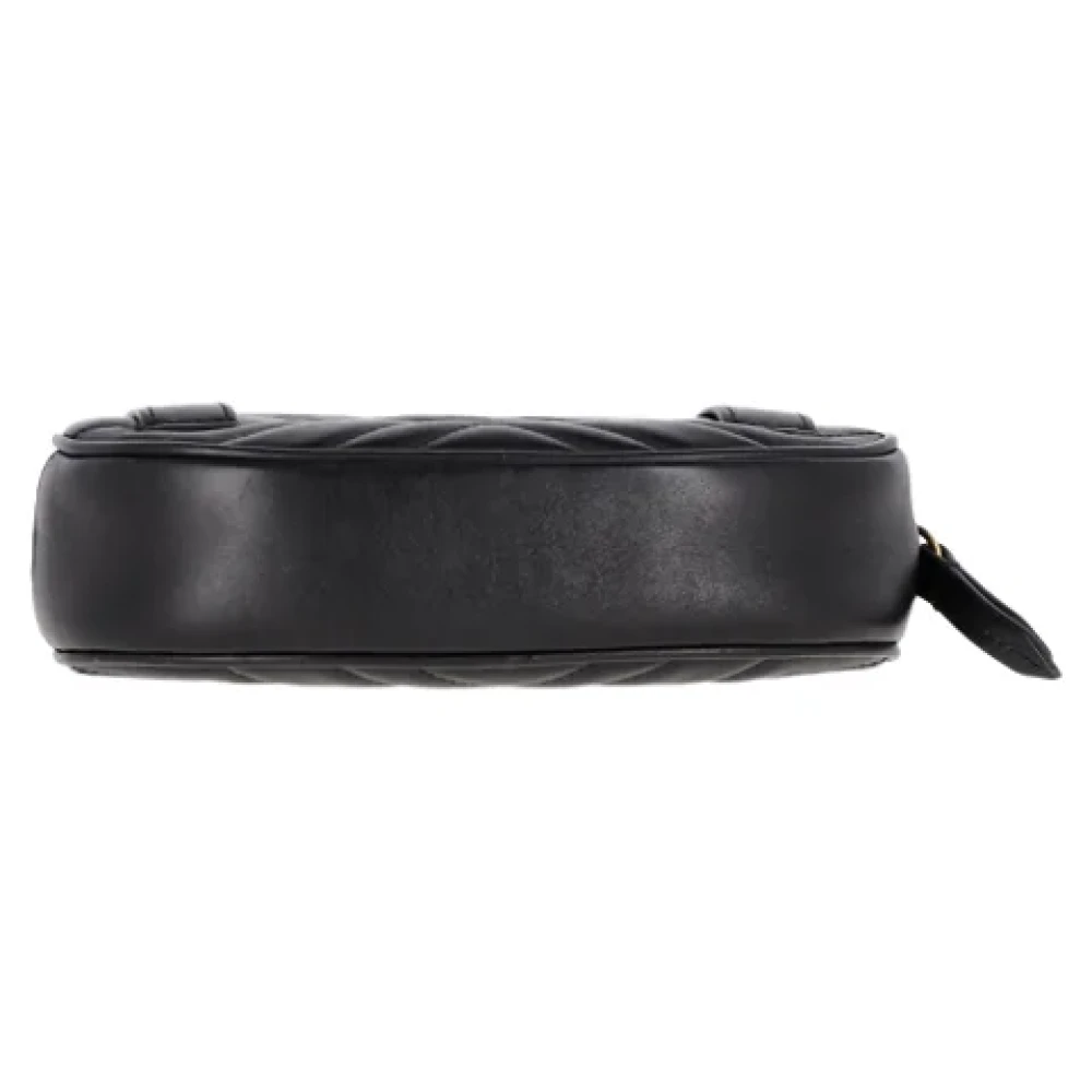 Gucci Vintage Pre-owned Leather handbags Black Dames